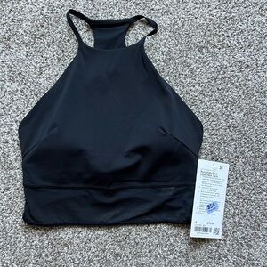 lululemon Nulu High Neck Mesh Hem Tank Size S